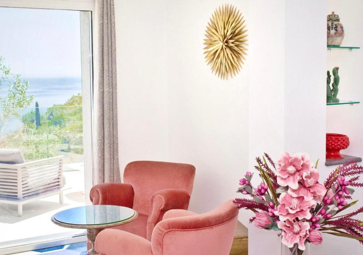 Suite Apartments Branco - Infinity Pool & Sea View - 5 Minuti Dal Centro Taormina Luaran gambar
